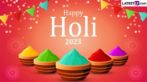 Festivals And Events News Wish Happy Holi With  Images Wishes And
