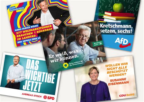 Hier geht es zu den plakaten im überblick. Die Plakate zur Landtagswahl 2021 in Baden-Württemberg ...