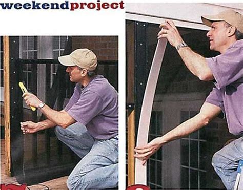 For more projects visit ron hazelton's website: Do-It-Yourself DIY Screened-In Porch - The Original Screen Tight System - Modern Design in 2020 ...