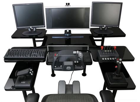 In terms of depth, or in other words, how big the desk is from the front to back, you should aim for one that is around two to three feet deep, or even more. Incredible Gaming Large Computer Desk for Multiple ...