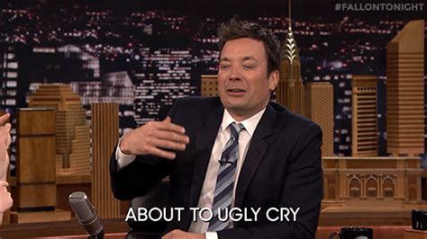 Happy Reaction Sad Crying Mad Jimmy Fallon Upset Tonight Show