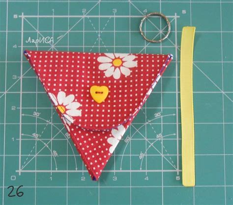 Triangle Folding Pouch Tutorial Free Pencil Pouch