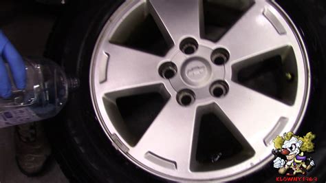 How To Find A Really Slow Leak On A Car Tire And Fix It Youtube