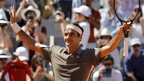 French Open 2019 Roger Federer Masters Leonardo Mayer In The Roland