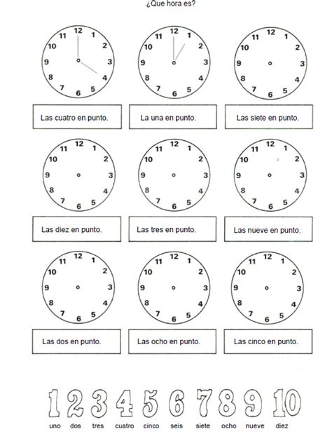 Reloj Para Dibujar Hora Aprender La Hora Ejercicios De Calculo