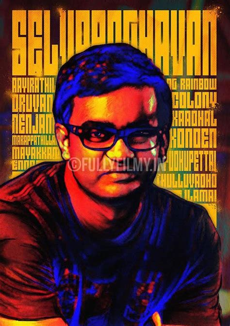 Selvaraghavan The Genius Poster Movie Directors Movie Posters Design