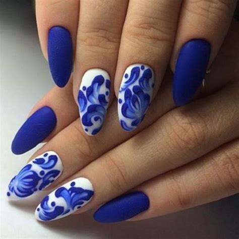 65 Blue Nail Art Ideas Nenuno Creative