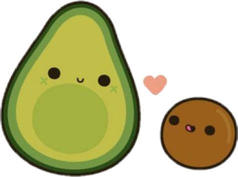 Avocado Clipart Kawaii Avocado Clip Art Cute Avocado Clip My XXX Hot Girl