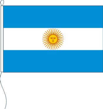 Die argentinische nationalflagge beinhaltet die folgenden elemente die flagge spielt in argentinien eine bedeutende rolle. Flagge Argentinien mit Wappen 100 x 150 cm Marinflag M/I ...