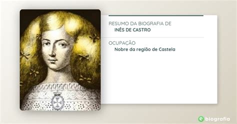 Biografia De Inês De Castro Ebiografia