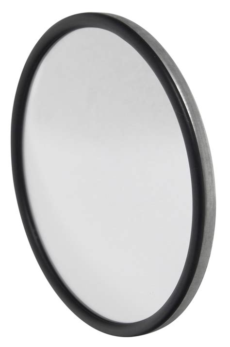 Cipa Round Convex Hotspot Mirror Bolt On 6 Diameter Stainless