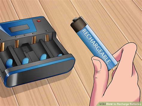 How To Recharge Batteries 14 Steps With Pictures Wikihow