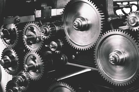 Free Gears And Cogs Monotone Free Photo Rawpixel