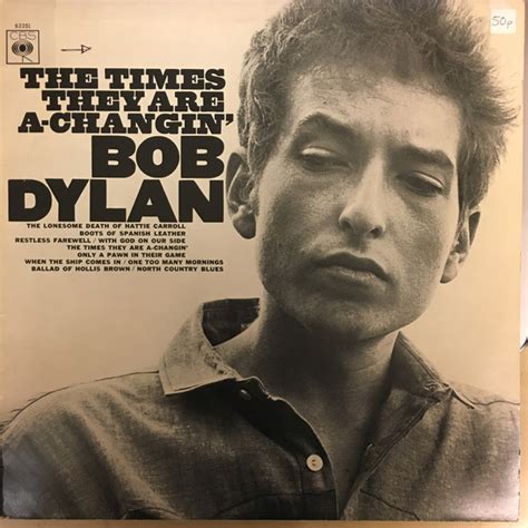 Bob Dylan The Times They Are A Changin Vinyl Discogs