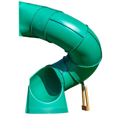 Mua Tall Spiral Tube Slide Right Exit Green Mounts To 5 Ft Deck