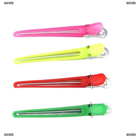Ag 12pcs Colorful Hairdressing Salon Sectioning Clips Clamps Hair
