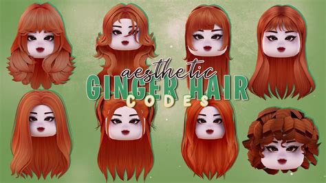 Aesthetic Ginger Hair For Bloxburg Berryavenue Codes Roblox 2