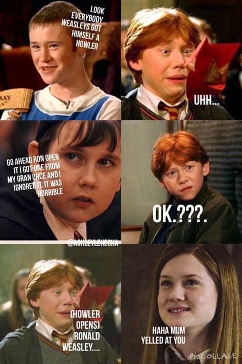I Made This Its So Funny When He Opens It Harry Potter Ron Harry