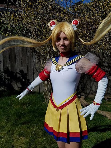 my eternal sailor moon cosplay i made almost everything for the costume r sailormoon