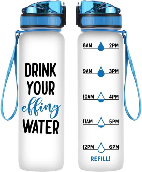 6 Best Motivational Water Bottles In 2023 Funny Time Marked Water