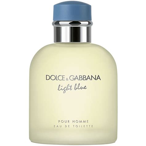 Middle notes are sea water and juniper; Dolce & Gabbana (D&G) Light BLUE men 125ml