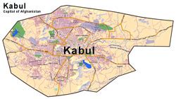 Our city map of kabul (afghanistan) shows 4,830 km of streets and paths. Afghanistan