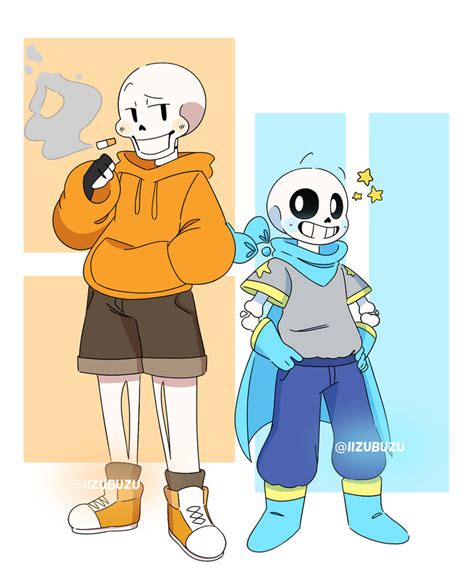 Underswap Bros By Iizubuzu On Deviantart