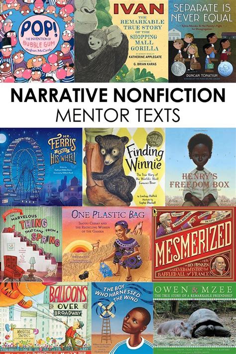 Click Through To See My Favorite Mentor Texts To Use During Narrative