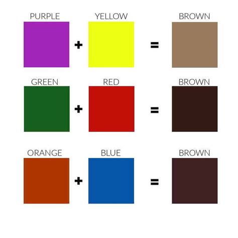 How To Mix Brown Acrylic Paint Mixing Paint Colors Color Mixing