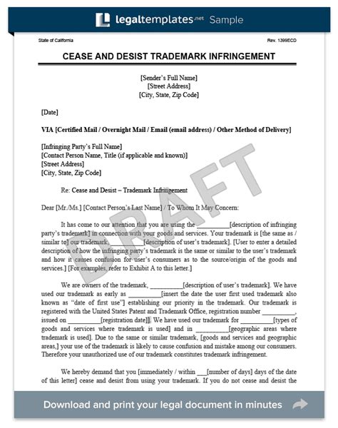 9+ Cease and Desist Letter Examples - PDF | Examples