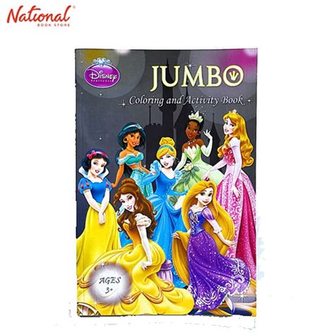 Disney Princess Jumbo Coloring And Activity Book Cc Shopee Philippines