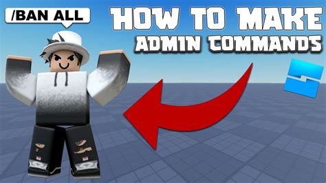 How To Make ADMIN COMMANDS Roblox Studio YouTube