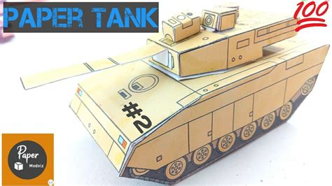 Paper Tank Paper Modelz Youtube