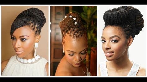 loc updo hairstyles dreadlock inspirations curlystyly