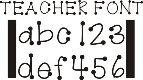 Dotted Letter Fonts Buranexpert
