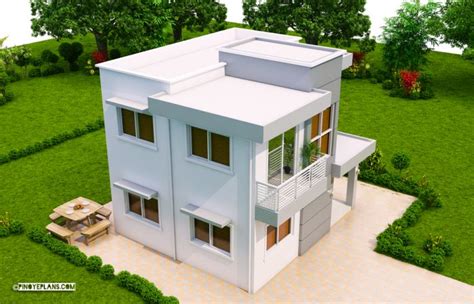 Ernesto Compact 4 Bedroom Modern House Design Pinoy Eplans