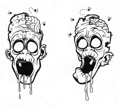 Zombie Tattoo Zombie Drawings Zombie Tattoos Zombie Art