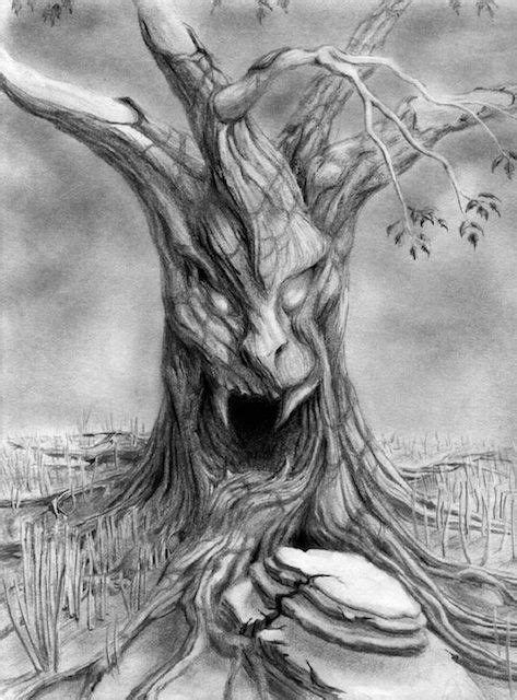 Scary Tree Drawing At Explore Collection Of Scary