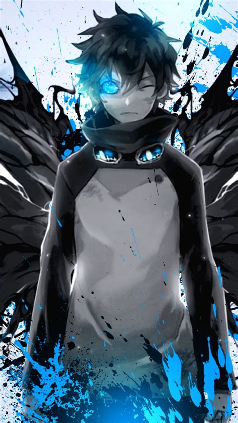 Long hair, anime boys, blue, bandage, bleach, kurosaki ichigo, mugetsu, darkness, wing, screenshot, computer wallpaper, fictional character. Art Wallpaper • Wallpaper: Kekkai Sensen, anime, anime ...