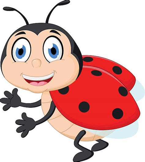 Best Clip Art Of A Flying Ladybug Illustrations Royalty Free Vector