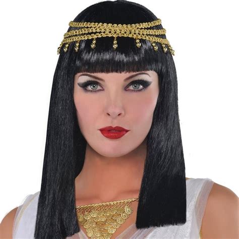 cleopatra wig with headband party city