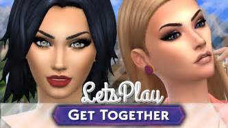 Lets Play The Sims 4 Get Together Part 20 Back Stabbing Youtube