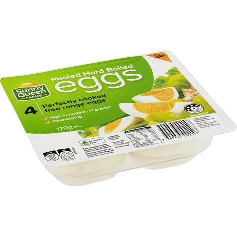 Sunny Queen Peeled Boiled Eggs 170g Woolworths