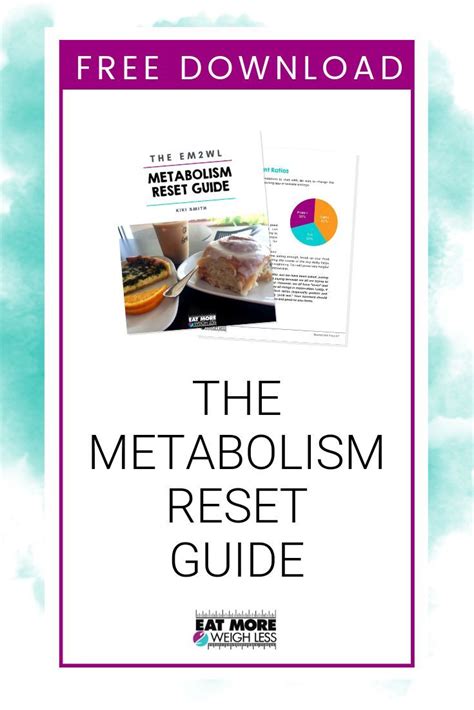 The Metabolism Reset Guide Eat More 2 Weigh Less Metabolic Reset Most Effective Diet