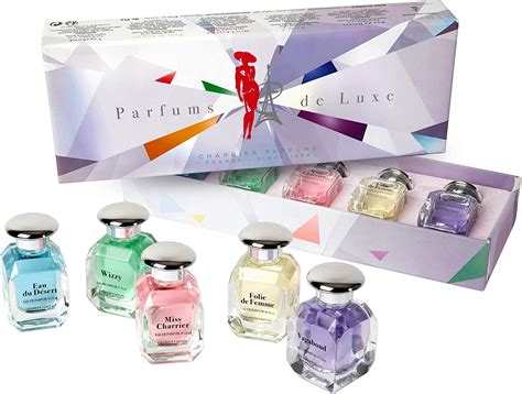 Charrier Parfums Set Of 5 Luxury Miniature Eau De Parfum 60 Ml Amazon