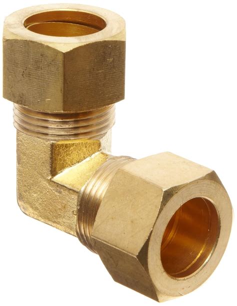 Anderson Metals Brass Tube Fitting Elbow 58 X 58 Compression