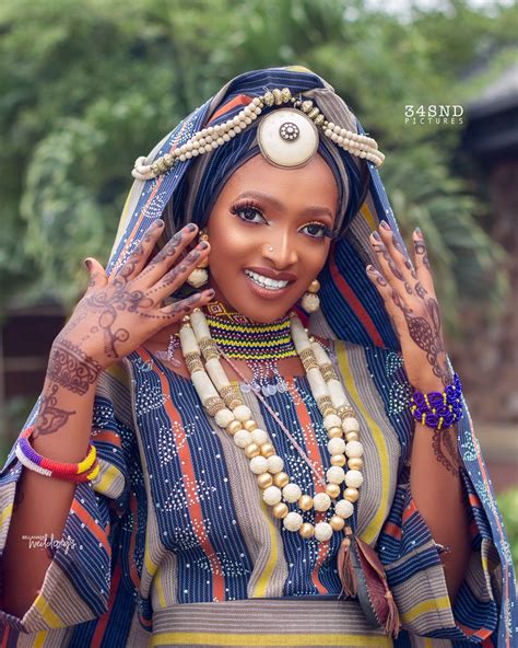 This Fulani Bridal Beauty Look Is The Right Serve Of Culture For Today Bride Inspiration