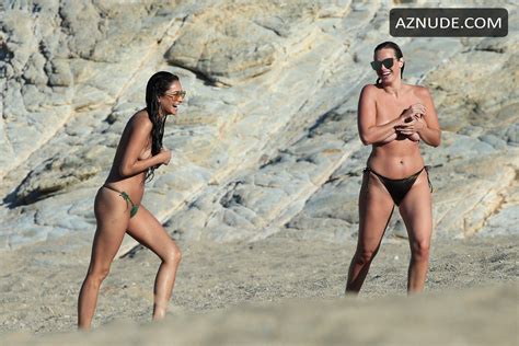 Shay Mitchell Sexy Topless Photos Spotted On The Beach In Mykonos