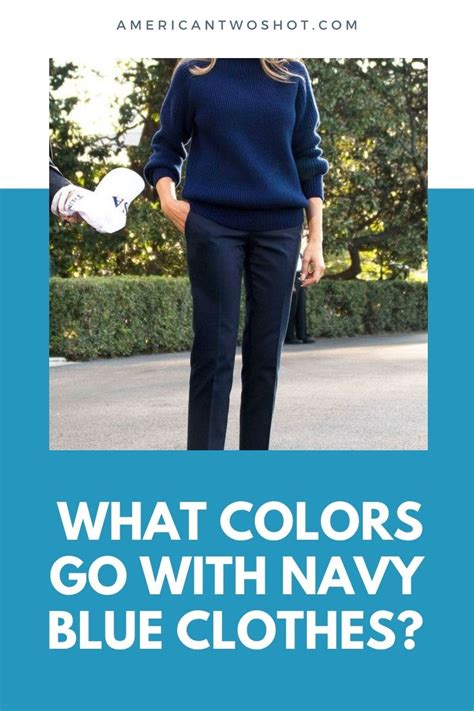 What Colors Go With Navy Blue Clothes