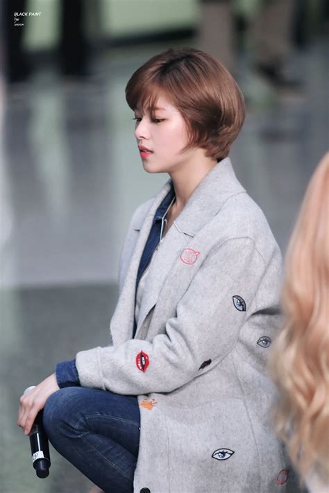 Short hairstyles korean female indeed lately has been hunted by users around us, perhaps one of you. korea korean kpop idol girl band group twice jungyeon's short haircut shortcut bob long grown ...